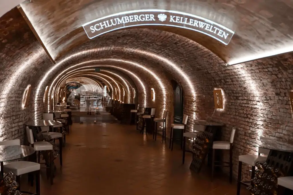 Blick in die Schlumberger Kellerwelten