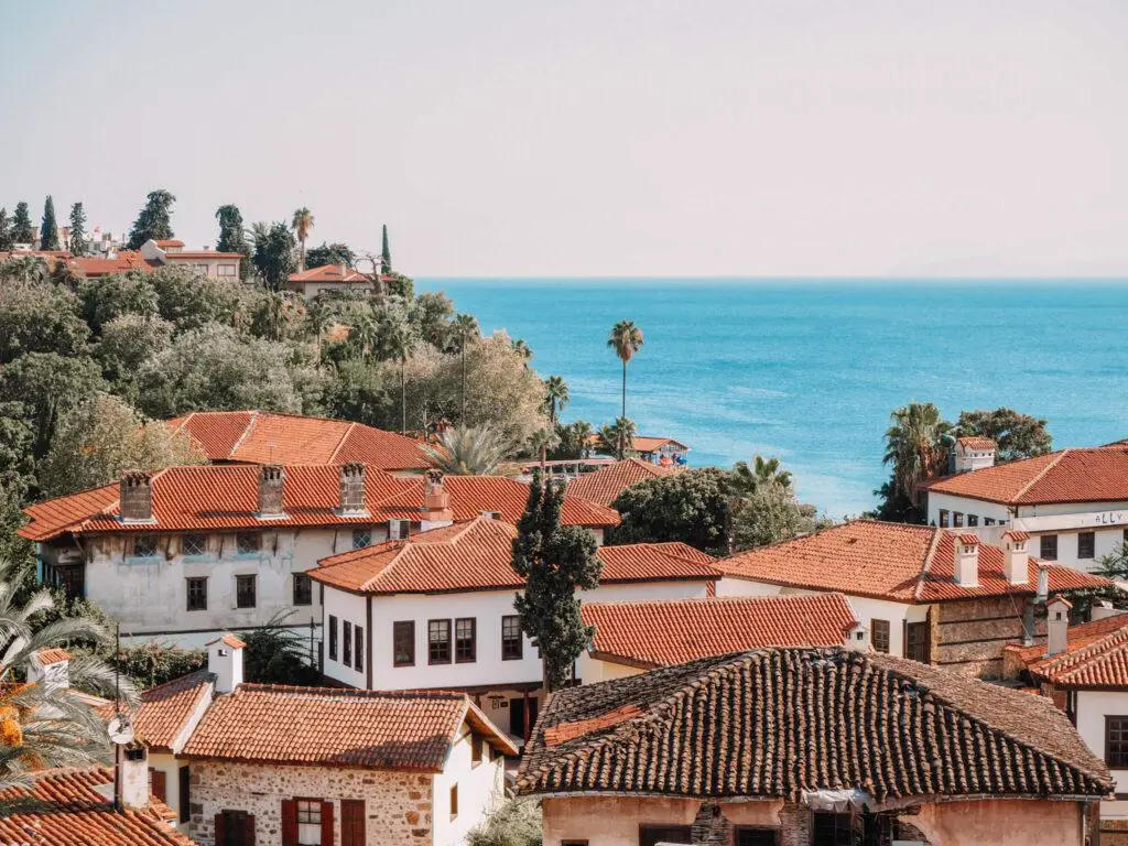 Blick auf Antalya Richtung Meer