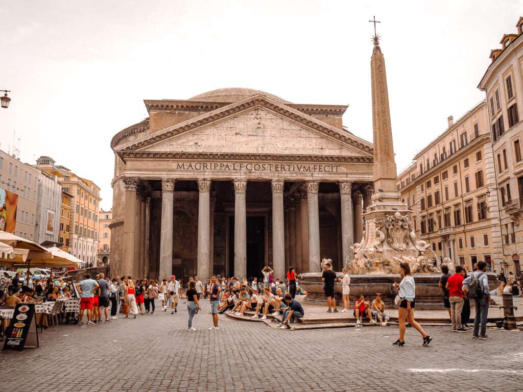 Blick auf das Pantheon
