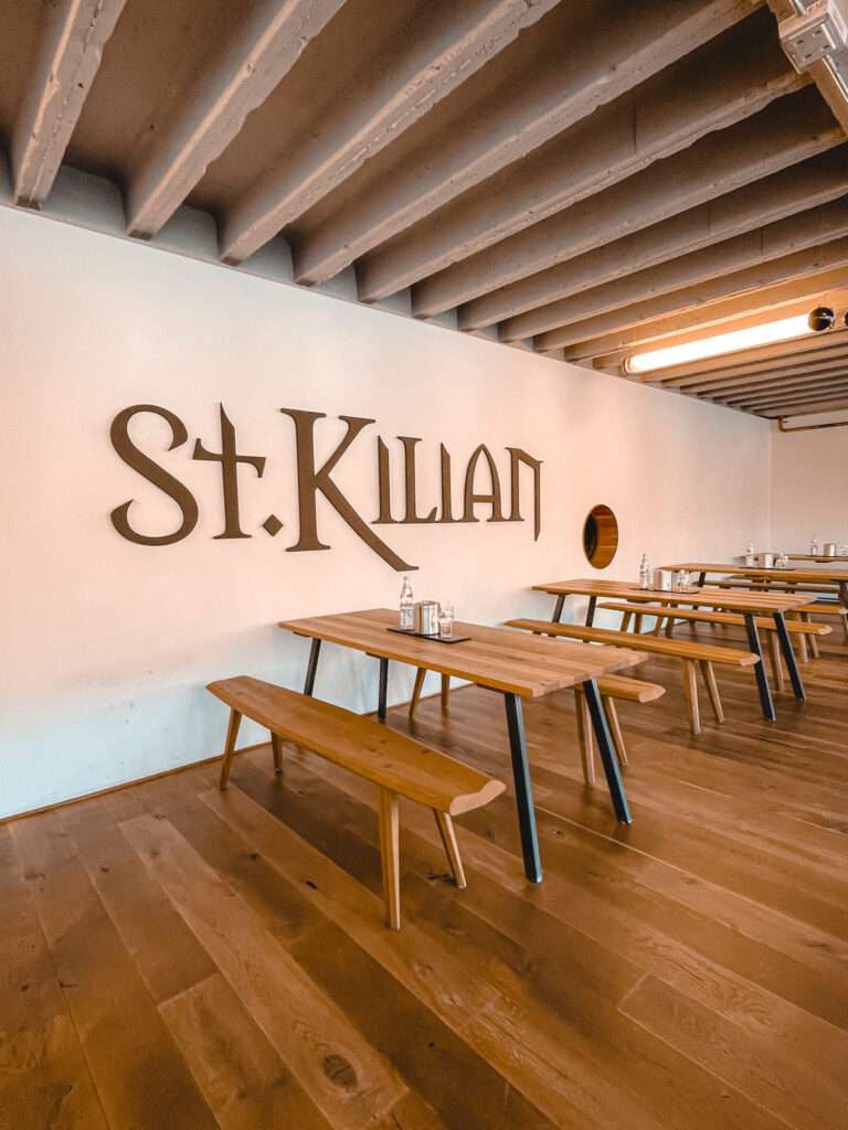 Verkostungsraum der St. Kilian Distillers