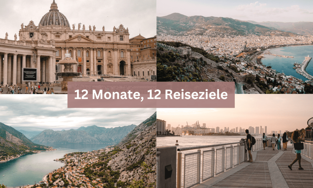 beste Reiseziele nach Monaten