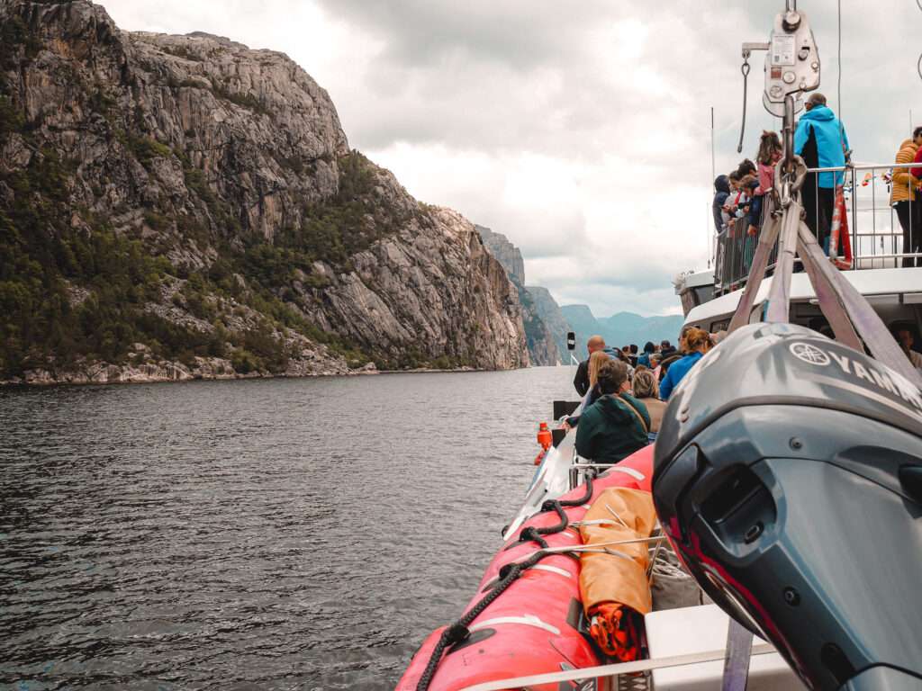 Bootsfahrt Lysefjord