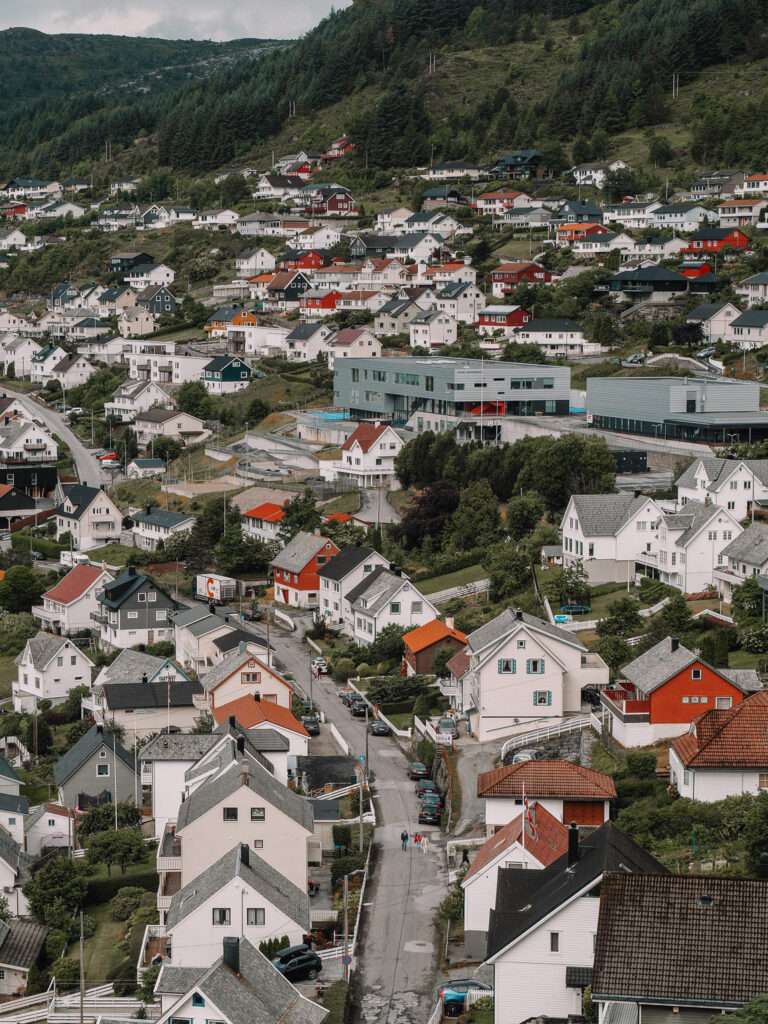 Aussicht auf Maloy