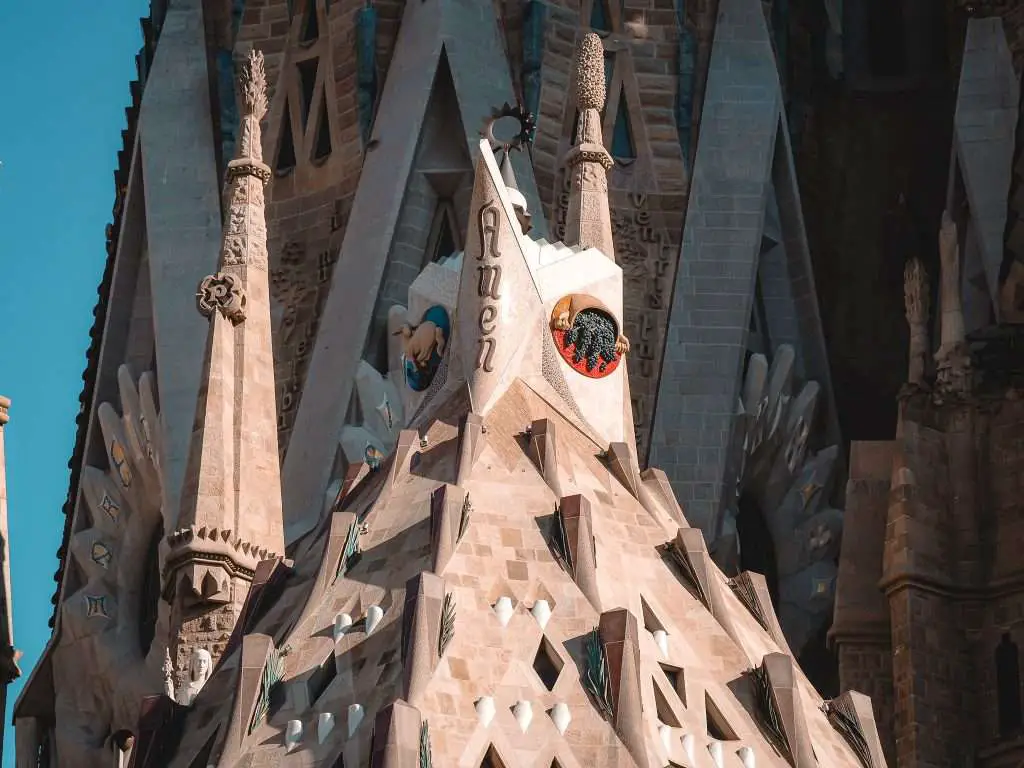Sagrada Familia Barcelona Details