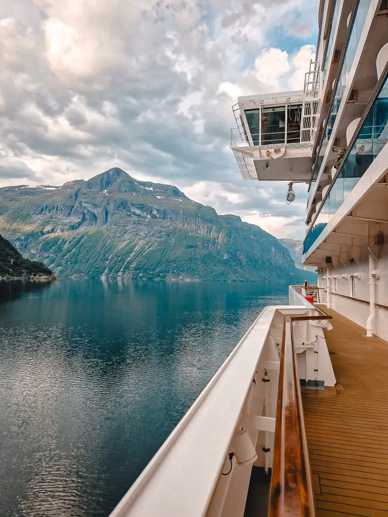 Kreuzfahrtschiff Geiranger Fjord