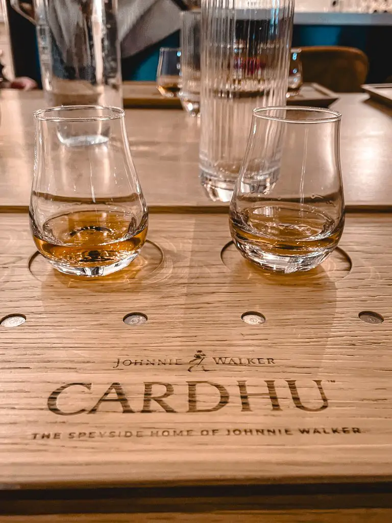 Cardhu Whisky Verkostung