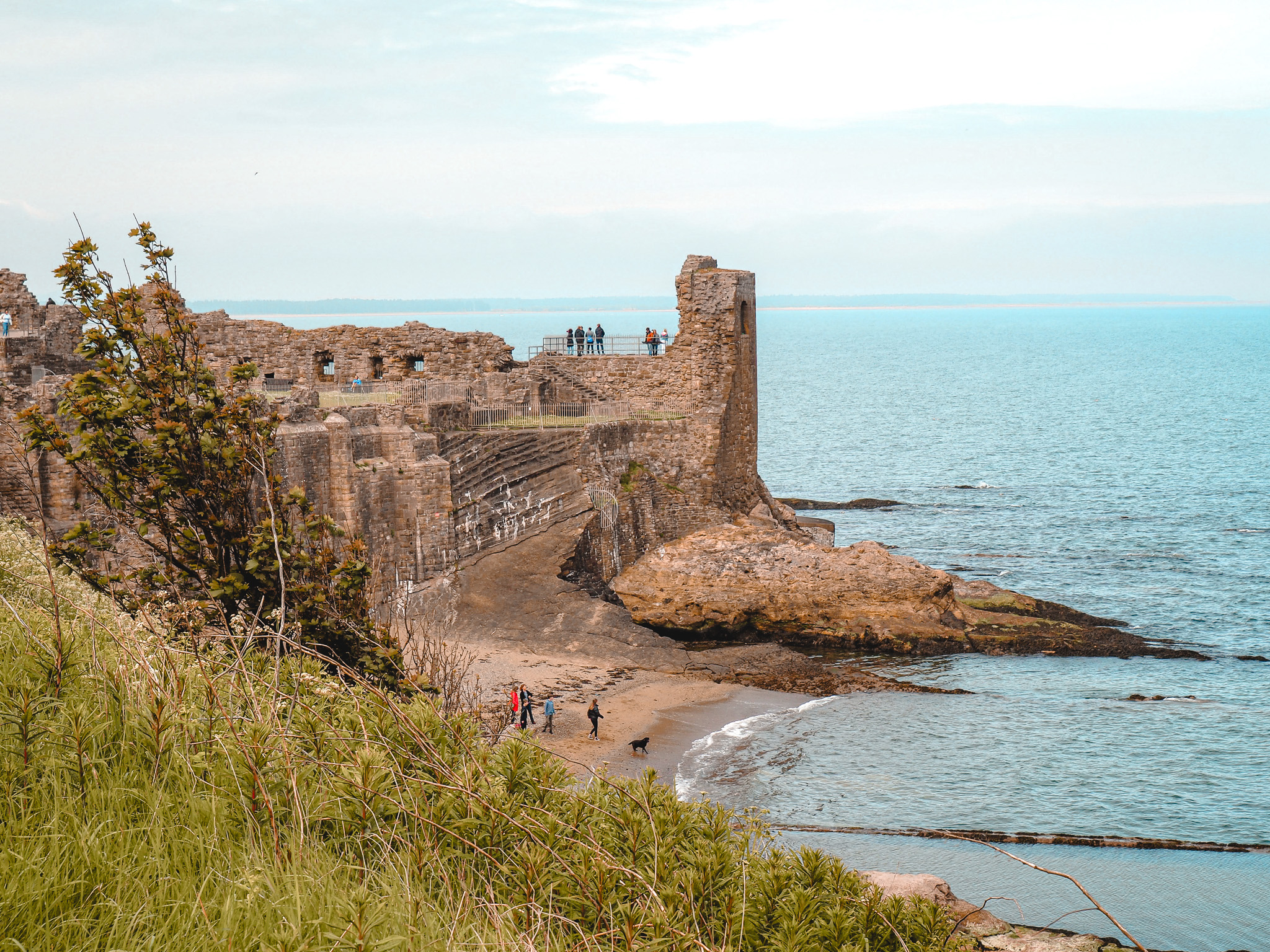 St Andrews Castle Beach