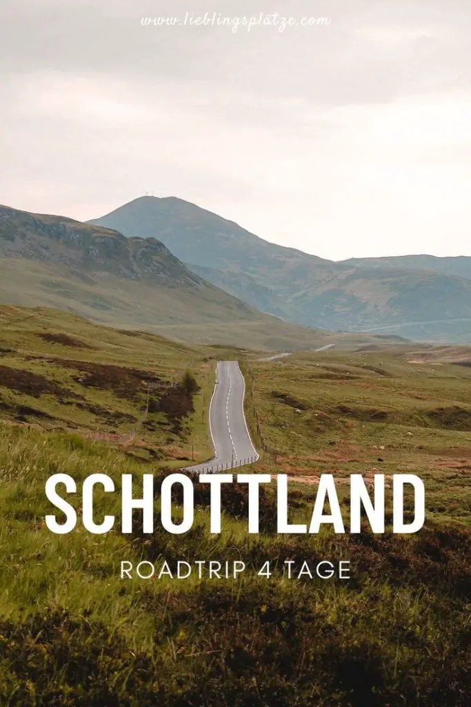 Pinterest Pin - 4 Tage Roadtrip_ Urlaub in Schottland