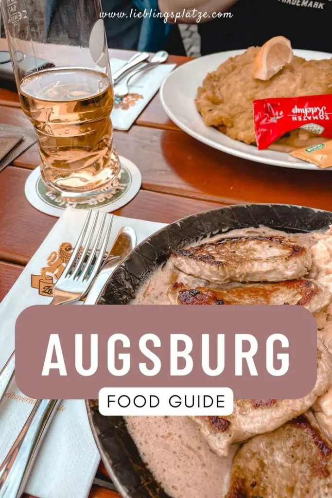 Pinterest Pin - Augsburg Food Guide