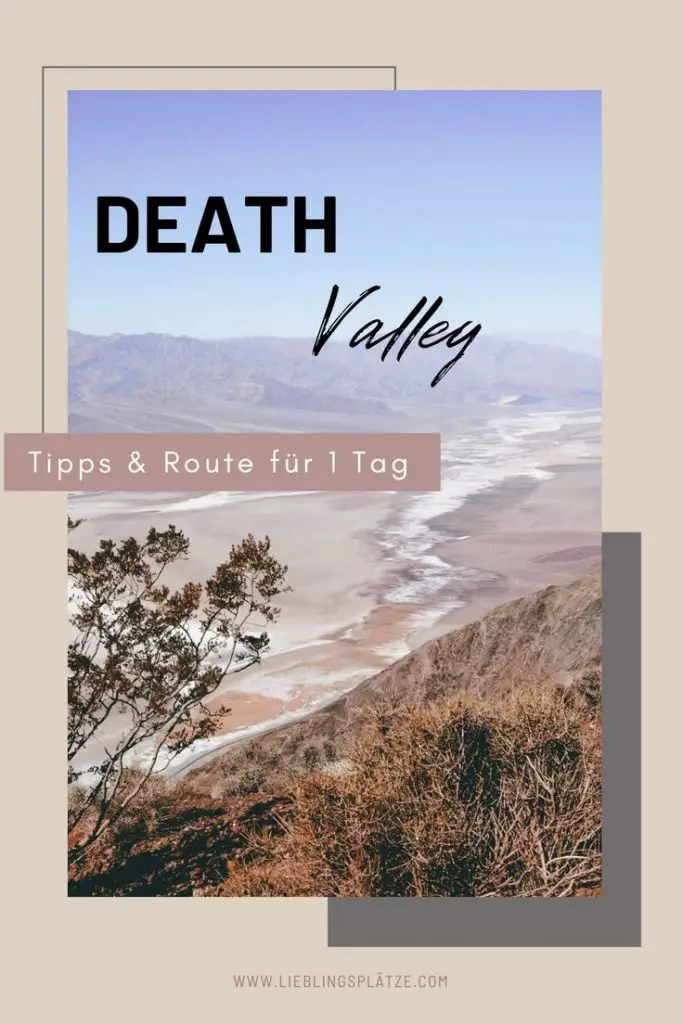 Pinterest Pin - Death Valley_ Tipps & Route für einen Tag