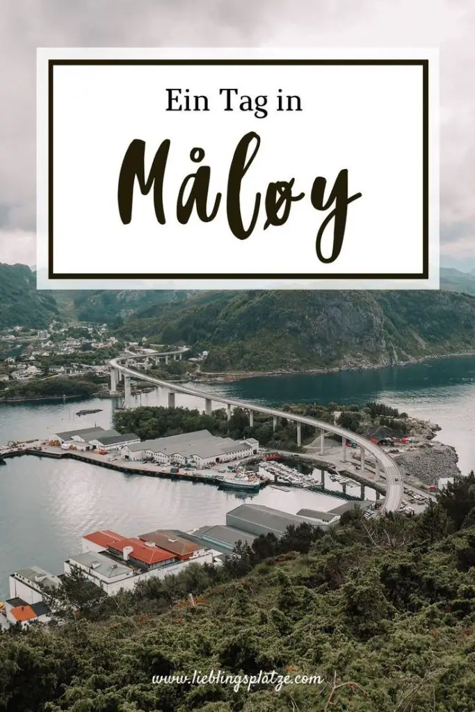 Pinterest Pin - Ein Tag in Måløy