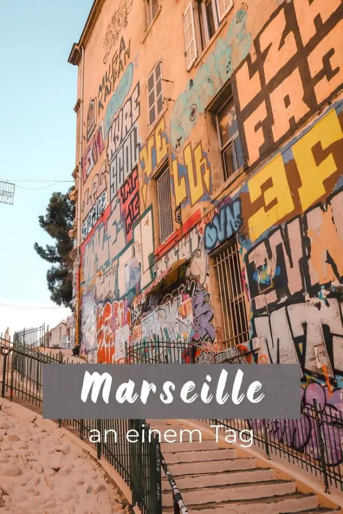 Pinterest Pin - Marseille an einem Tag