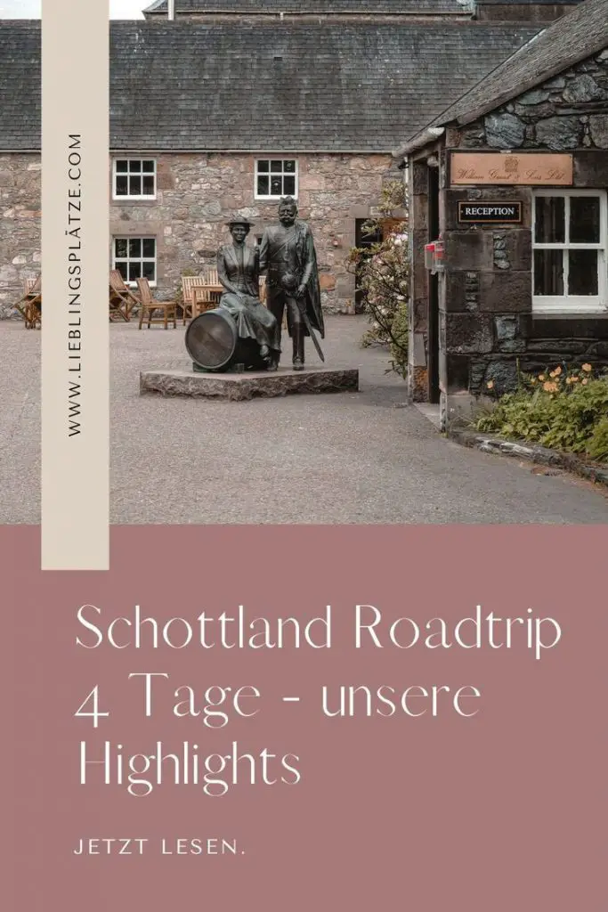 Pinterest Pin - Schottland Roadtrip_ 4 Tage Highlights