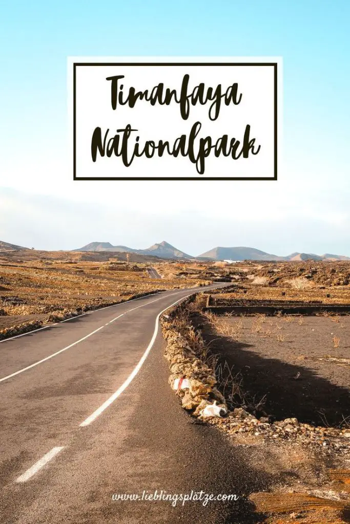 Pinterest Pin - Tipps für den Timanfaya Nationalpark - Lanzarote