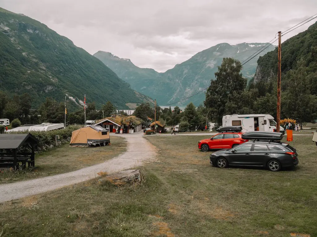 Vinje Camping Geiranger