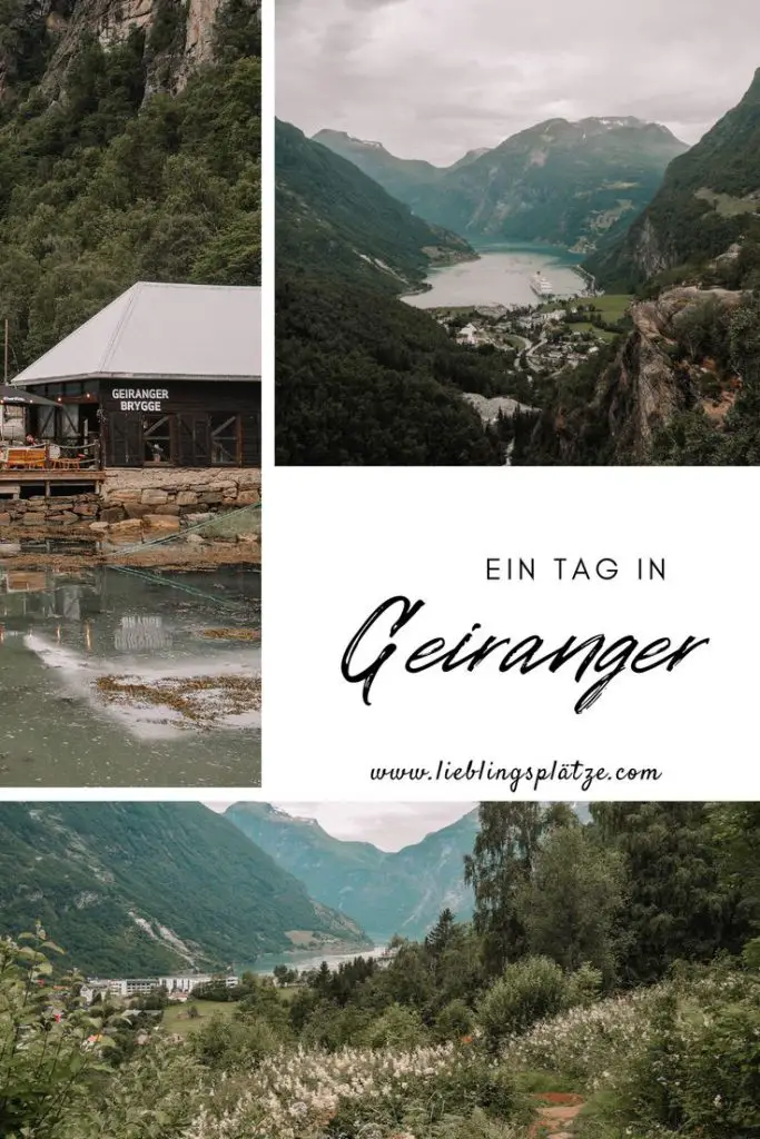 Ein Tag in Geiranger, Norwegen