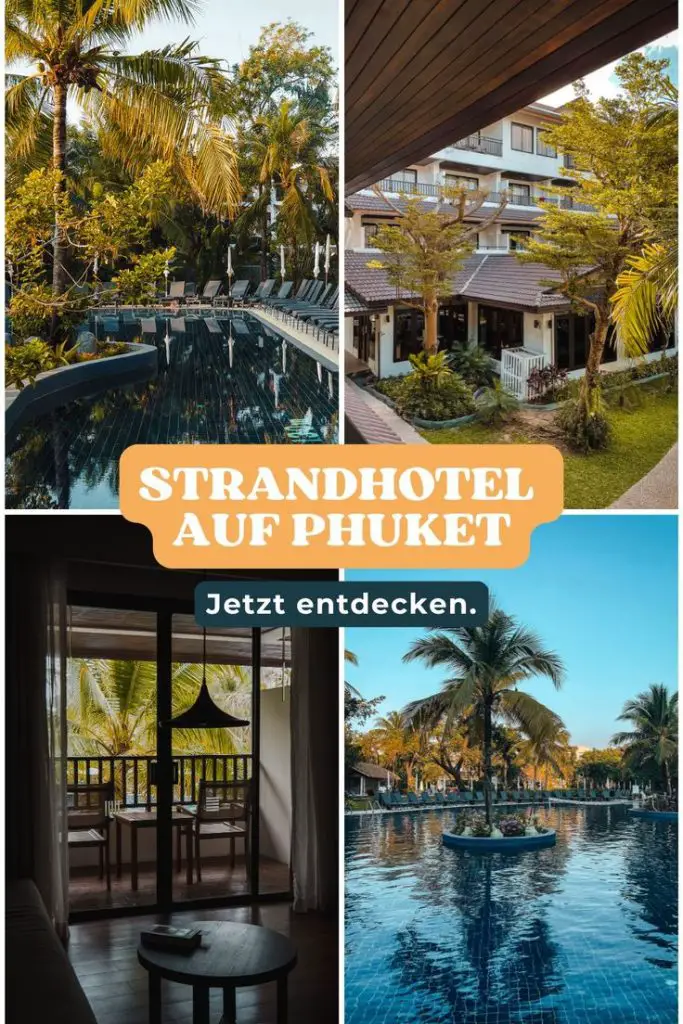 Strandhotel auf Phuket, Thailand