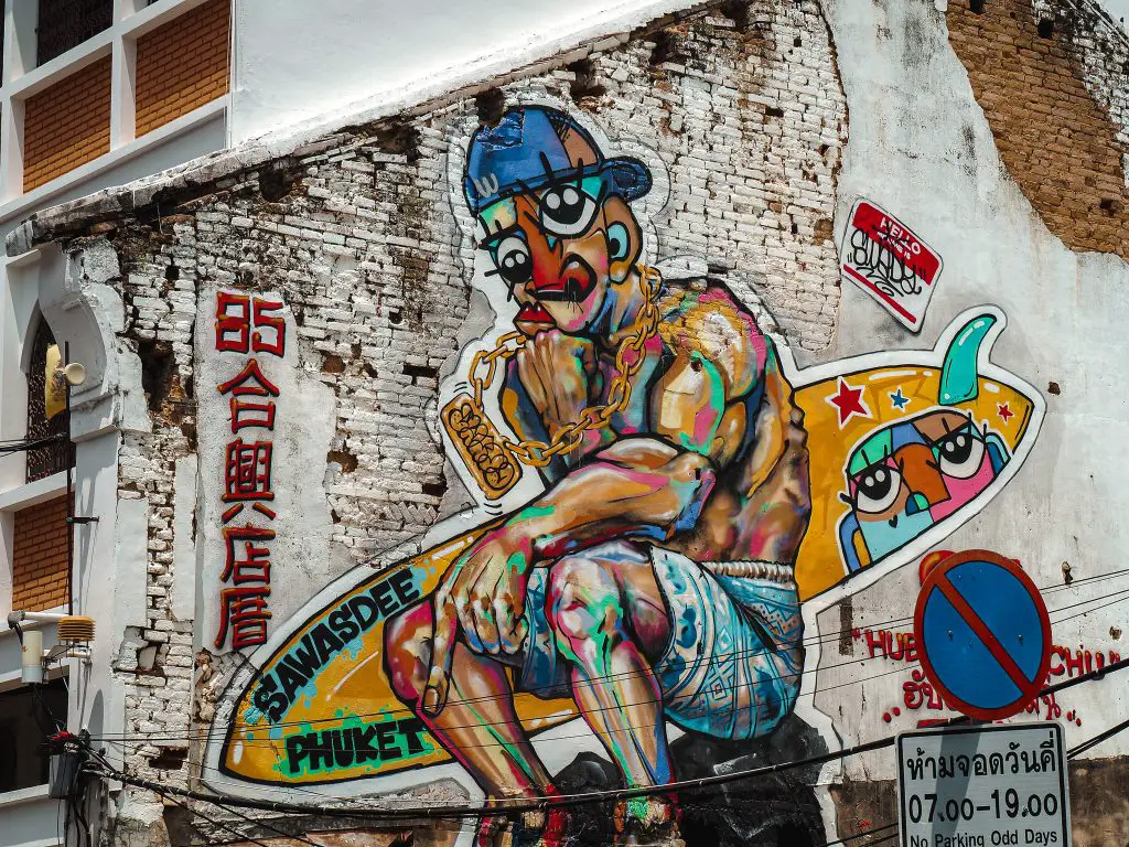 Street Art in Phuket Old Town