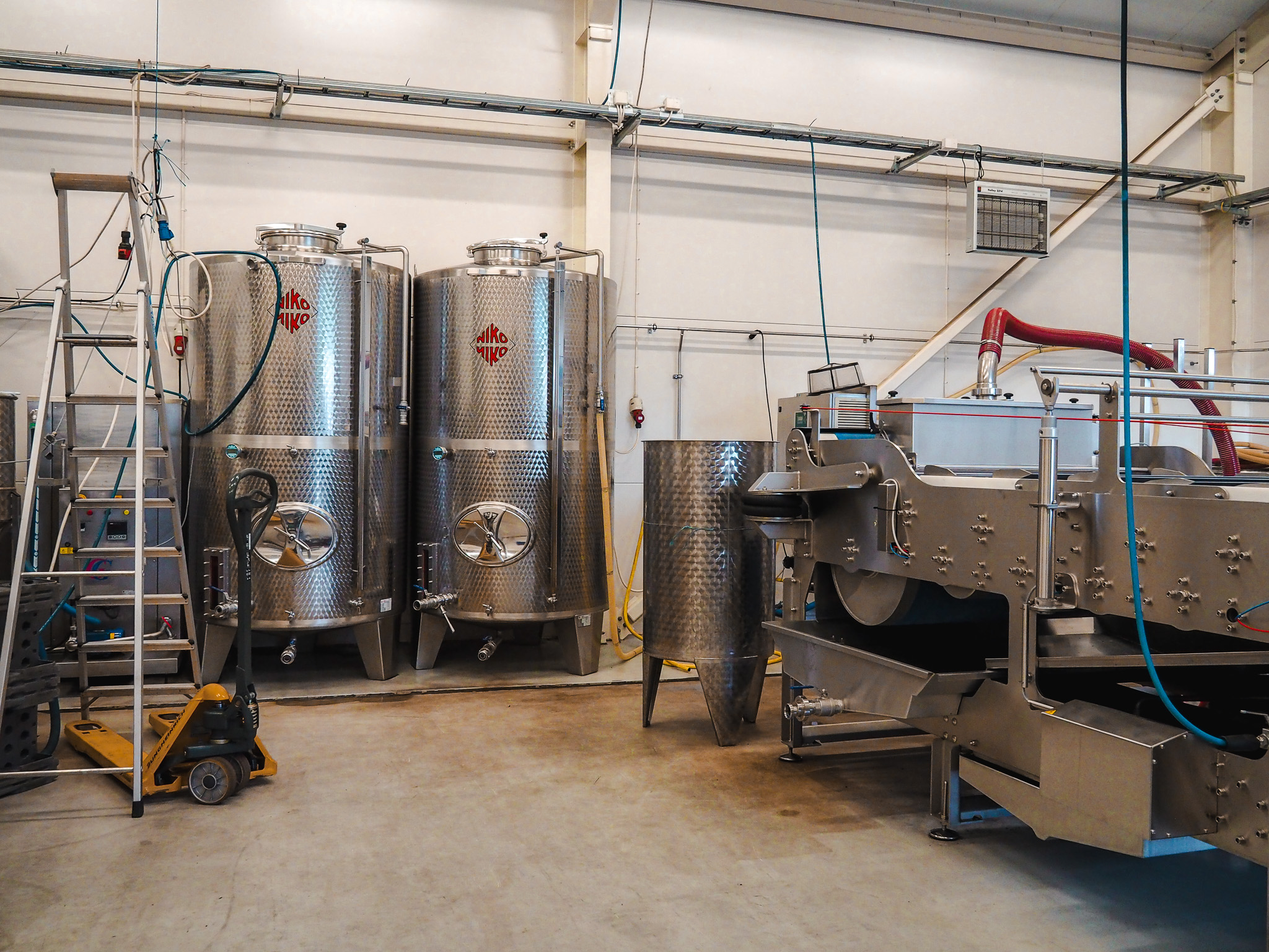 Hardanger Saft og Siderfabrikk Produktion