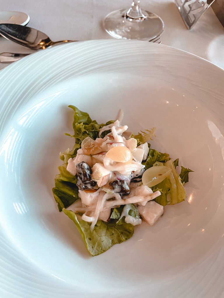 Waldorf Salat an Board der Vasco da Gama
