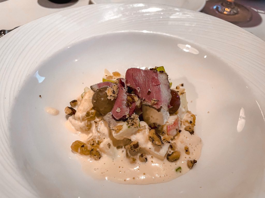 Waldorf Salat mit Ente Vasco da Gama