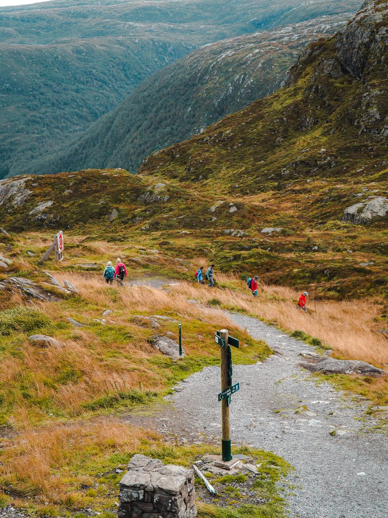 Wandern Ulriken Bergen