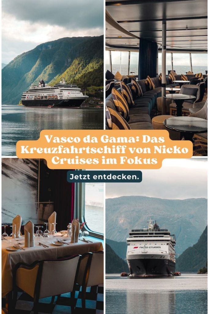 Vasco da Gama_ das Kreuzfahrtschiff von Nicko Cruises im Fokus