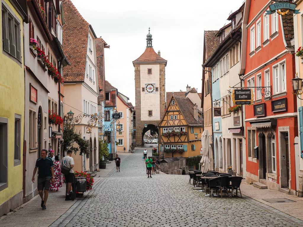 städte in süddeutschland rothenburg ob der tauber