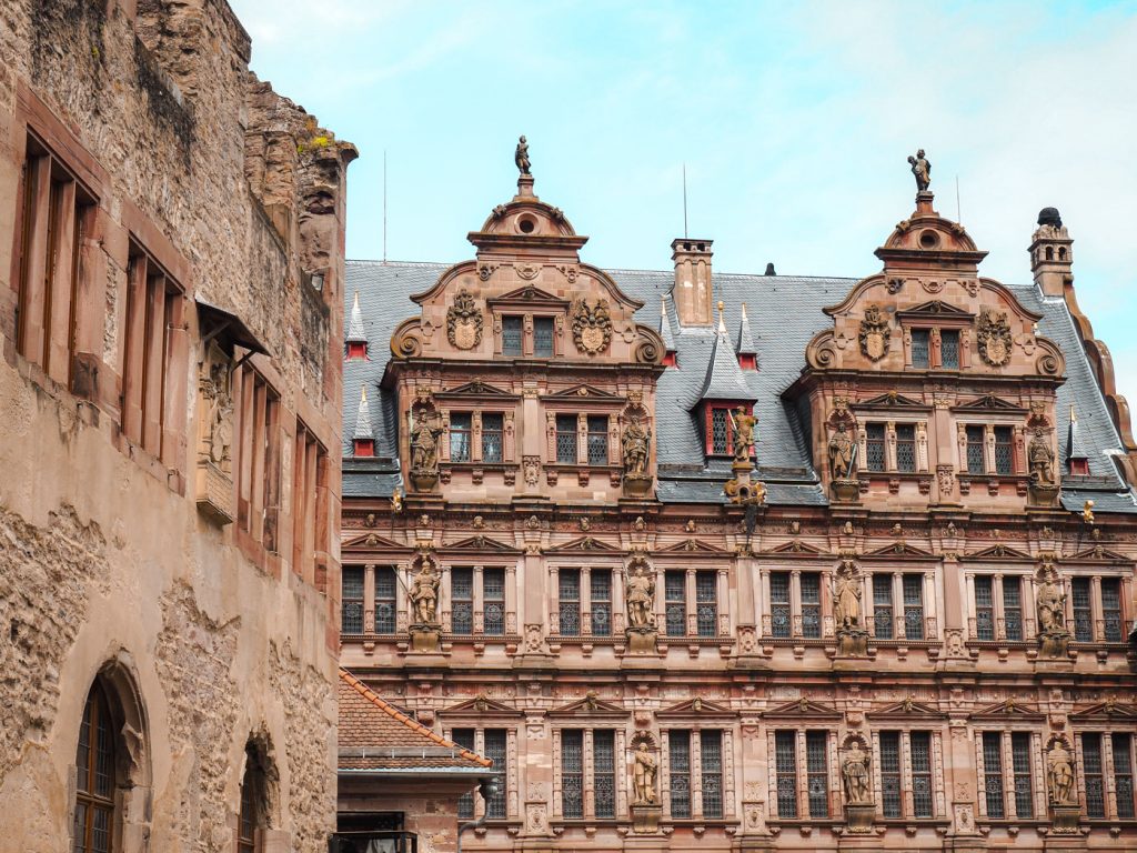 Fassade Heidelberger Schloss