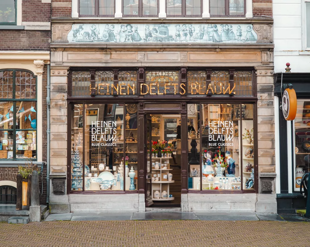 heinen delfts blauw