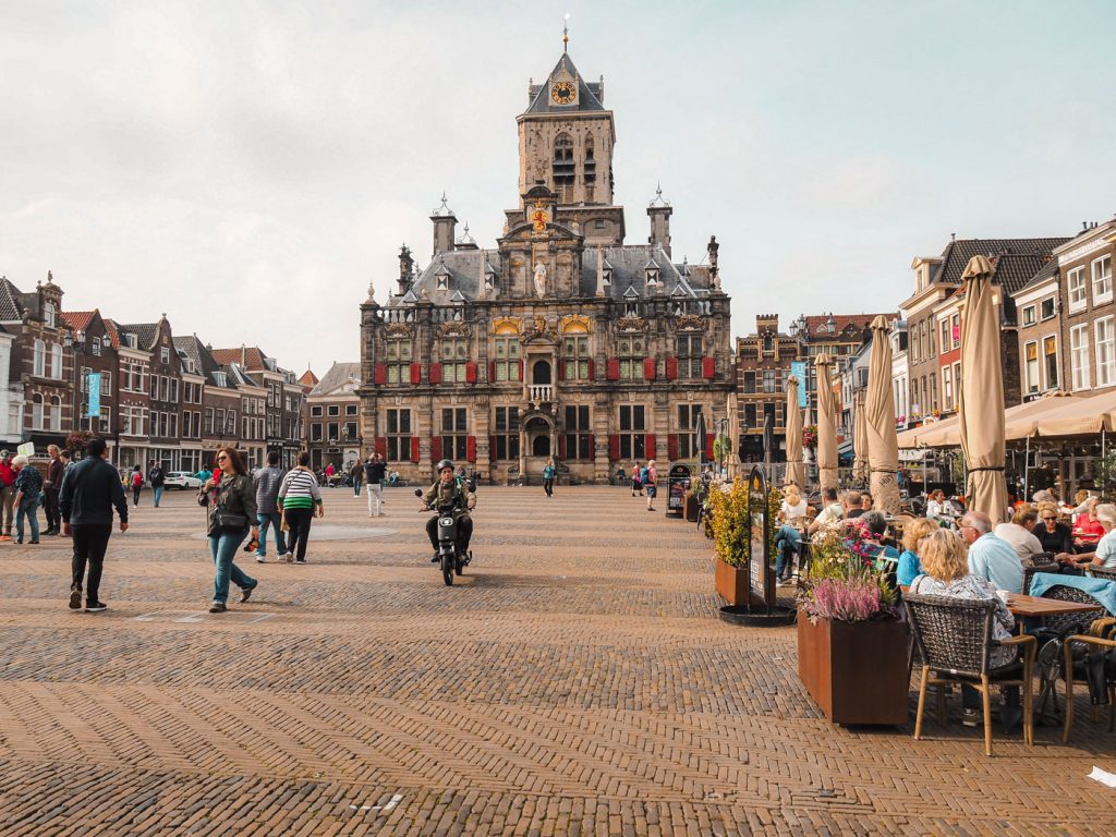 markt delft mit stadthuis