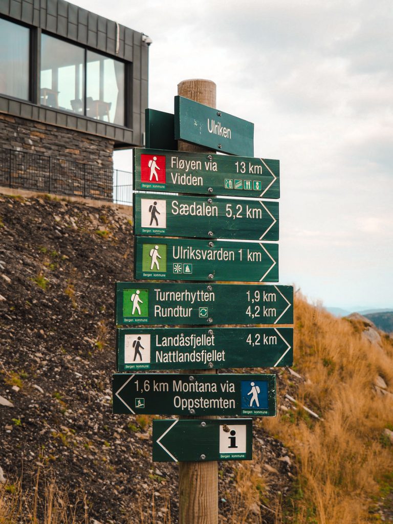 ulriken bergen wanderung zum floyen
