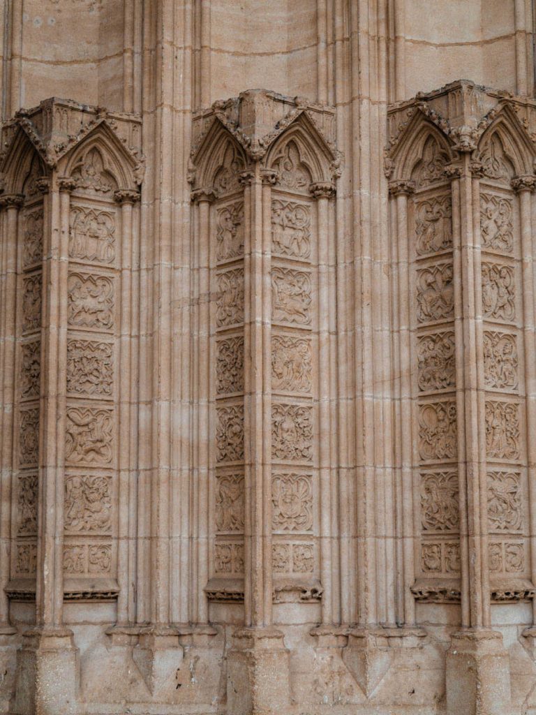 Kathedrale von Lyon detail fassade