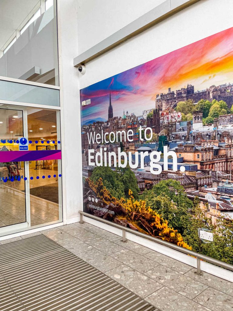 Mietwagen Abholung Edinburgh Flughafen