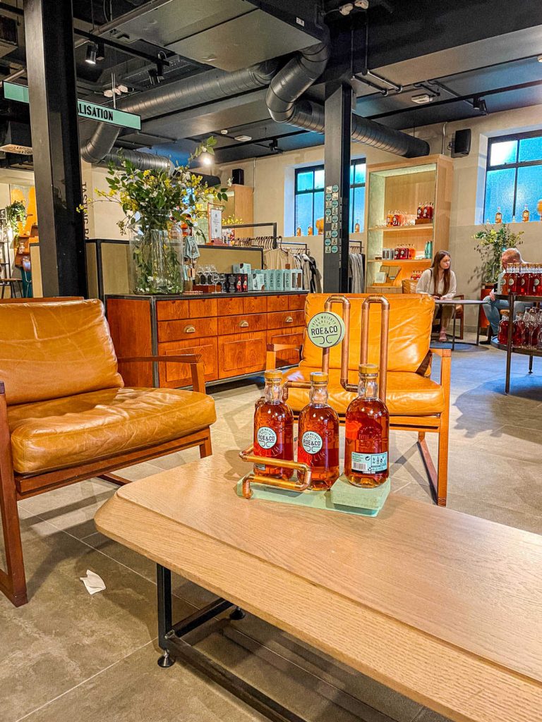 Roe & Co. Distillery Besucherzentrum Shop