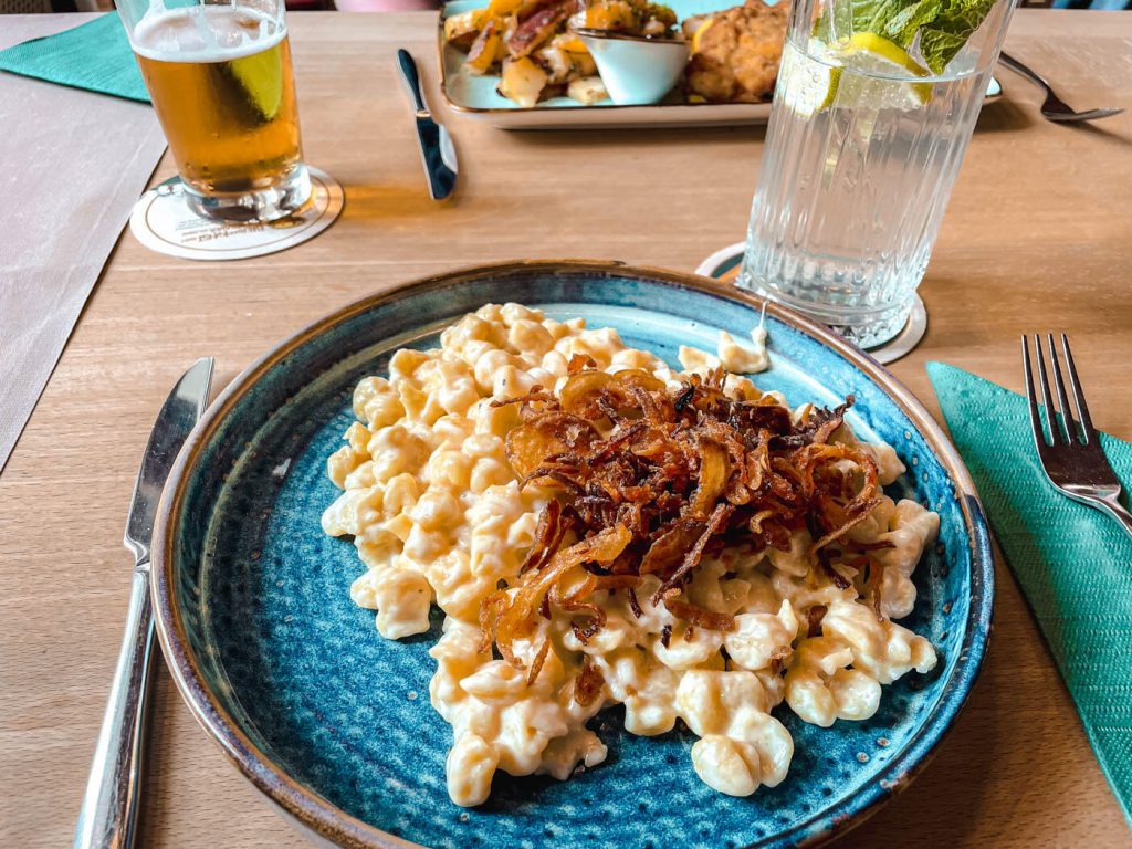 Brauereigasthof Zum Kuchlbauer Käsespätzle