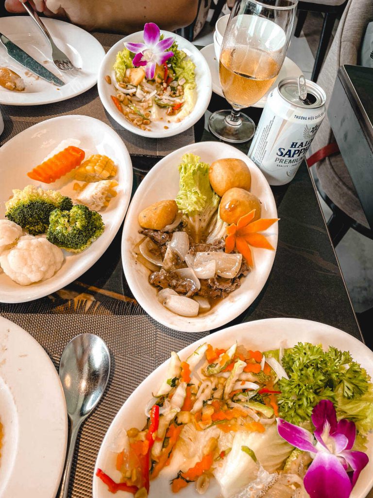 Doria Cruise Mittagessen