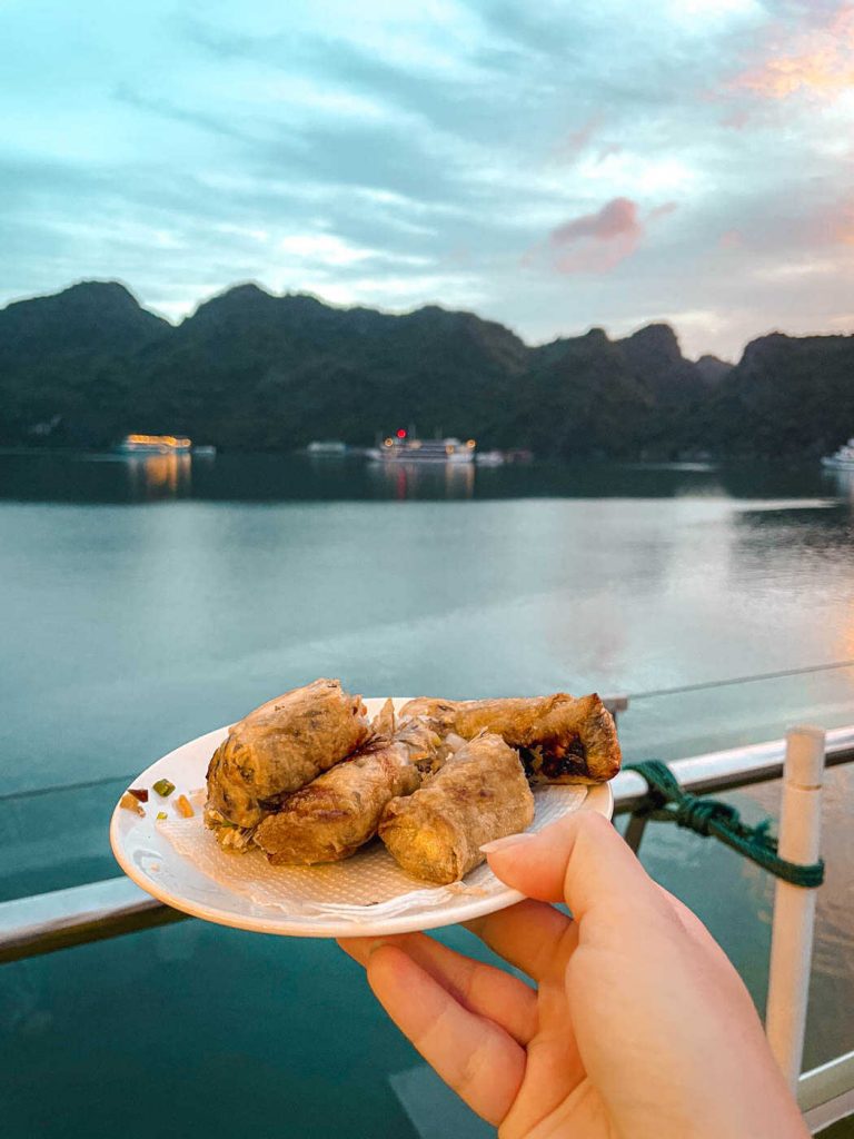 doria cruise kochkurs frühlingsrollen