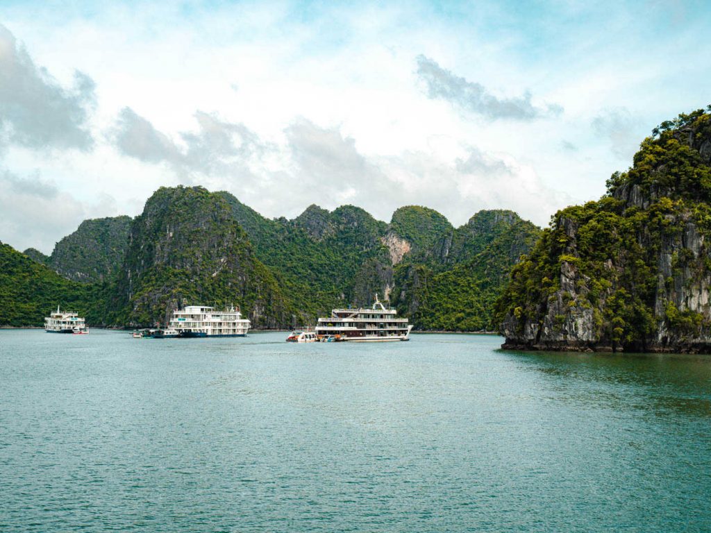 halong bucht kreuzfahrt