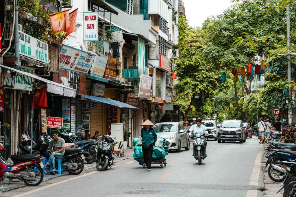 Altes Viertel Hanoi