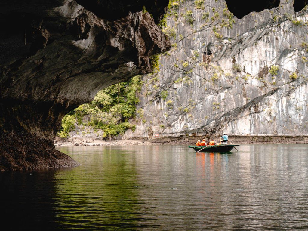 Dark and Bright Cave