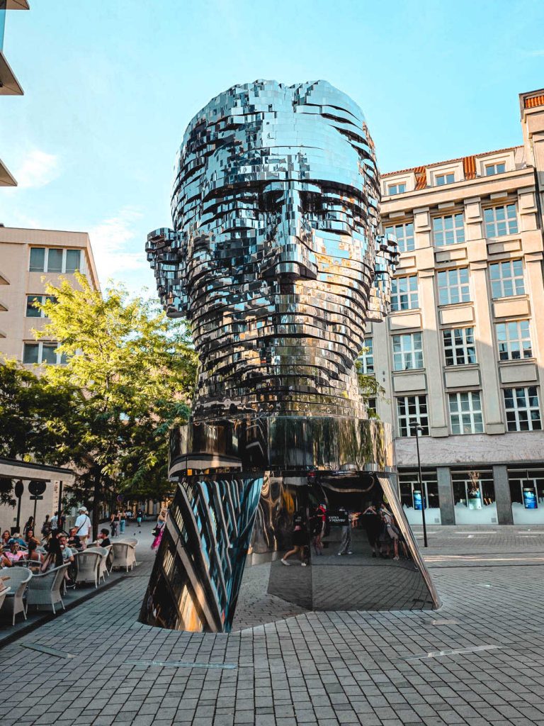 Franz-Kafka-Statue Prag