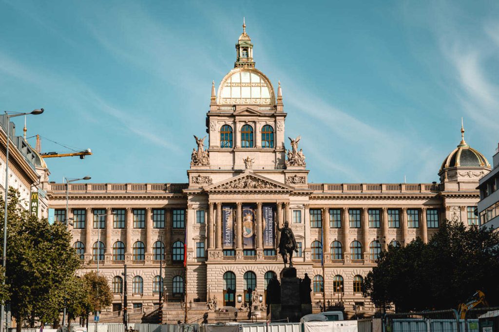 Wenzelsplatz Nationalmuseum Prag