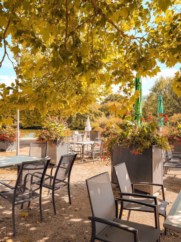 biergarten am kurparksee bad rappenau