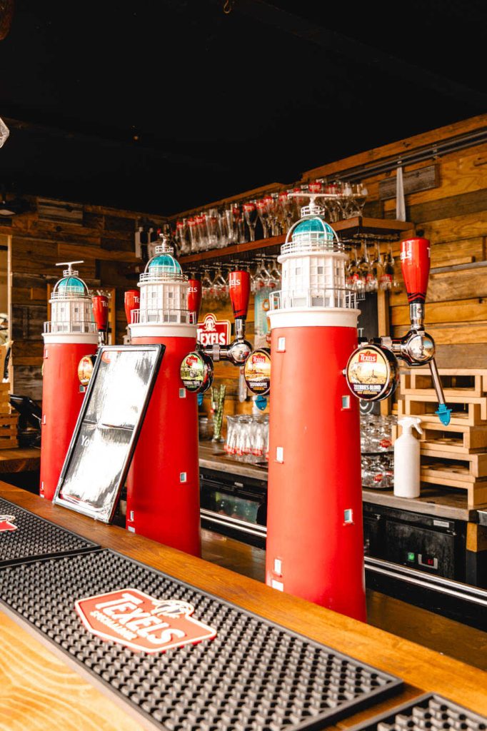 Texel Brauerei Leuchtturm Zapfhähne